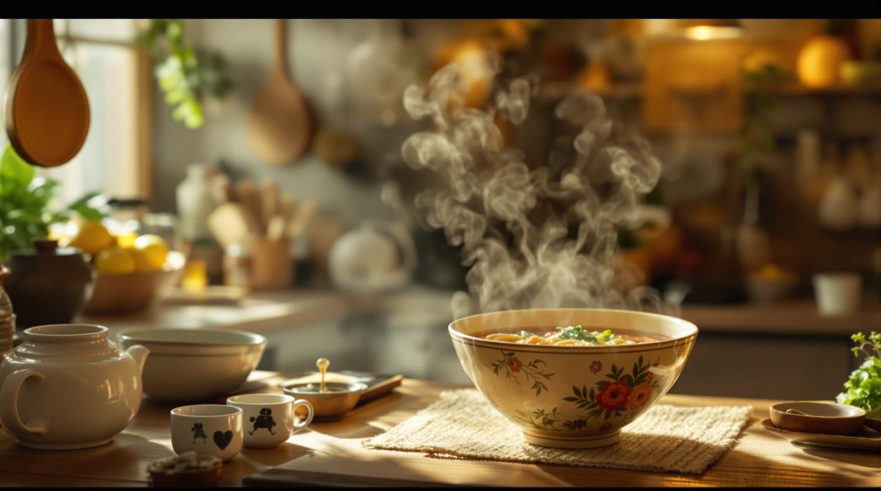 国产小视频在线 - 妈妈的厨房：一碗热汤面